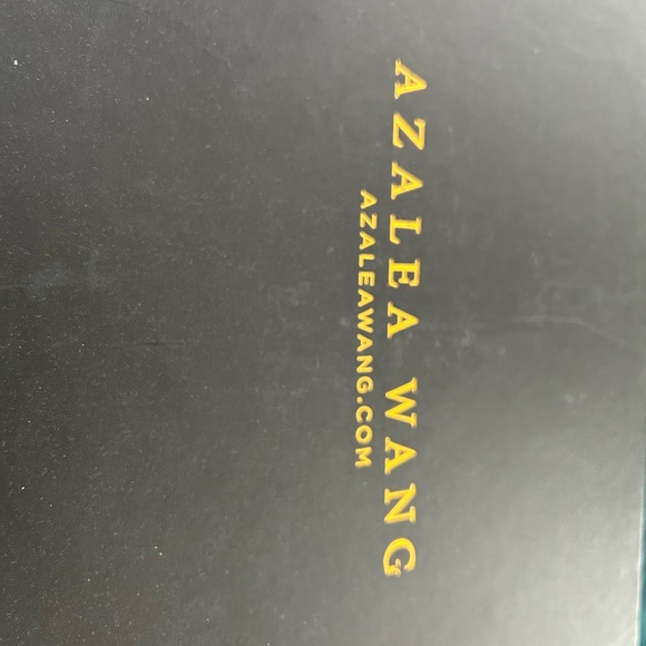 Azalea Wang Cicely-Denim Glamorous Silver and Blue Strappy Heels - Picture 7 of 7